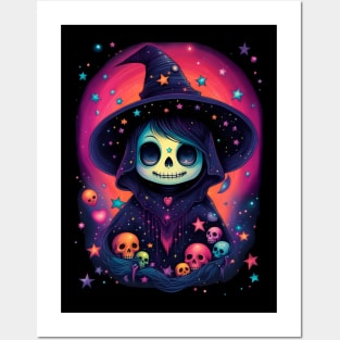 Witchy Kidz   (Spooky Kidz) Posters and Art
